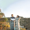 Ультралёгкий спальный мешок NATUREHIKE CNK2350WS023 M400 хлопковый с капюшоном весна осень зеленый, молния слева 6927595776063